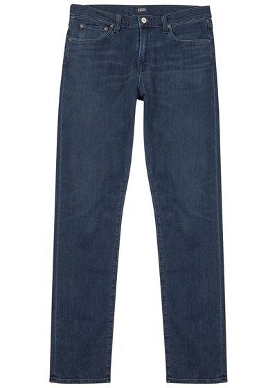 Citizen Of Humanity Citizens Of Humanity London Slim-leg Jeans In Dark Blue