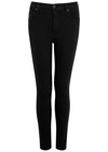 Citizen Of Humanity Skyla Skinny Fit Jeans With Belt Loops In Black