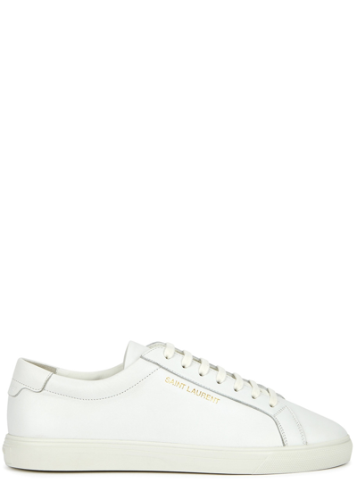 SAINT LAURENT SAINT LAURENT ANDY LEATHER SNEAKERS