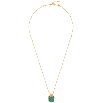 Missoma Amazonite Lena 18kt Gold Vermeil Necklace