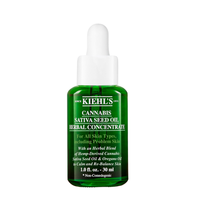 Kiehl's Since 1851 Kiehl's Cannabis Sativa Seed Oil Herbal Concentrate 30ml In White