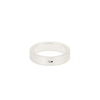 LE GRAMME LE GRAMME 7G BRUSHED STERLING SILVER RIBBON RING