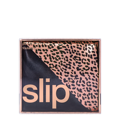 Slip Pure Silk Hair Wrap Wild Leopard, Hair Wrap, Silk