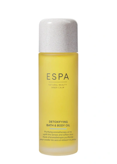 Espa Detoxifying Bath & Body Oil In White