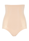 Spanx Oncore High-waisted Briefs In Champagne Beige