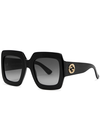 Gucci Oversized Square-frame Sunglasses In White