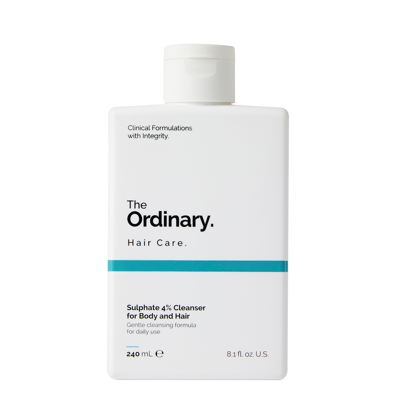 The Ordinary 4% Sulphate Cleanser For Body And Hair 240ml In N/a