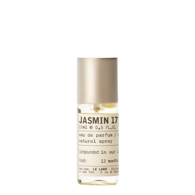 Le Labo Jasmin 17 Eau De Parfum 15ml In White