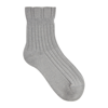 Falke Bedsock Rib Knit Socks In Grey