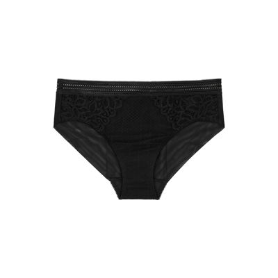 Wacoal Raffine Lace Briefs In Black