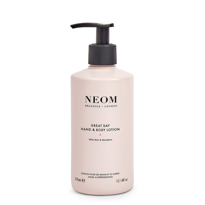 Neom Great Day Body & Hand Lotion 300ml, Lotion, Natural Fragrances In White