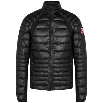 Canada Goose Mens Black Hybridge Lite Quilted Shell-down Jacket
