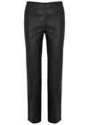 DAY BIRGER ET MIKKELSEN DAY BIRGER ET MIKKELSEN MADISSON BLACK LEATHER TROUSERS