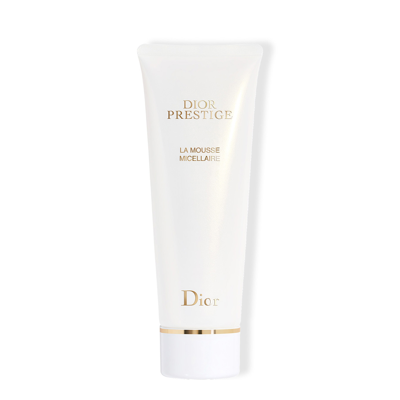 Dior Prestige La Mousse Micellaire 120g, Cleansers, Natural In White