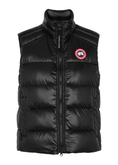 Canada Goose Cypress Quilted Shell Gilet In Black