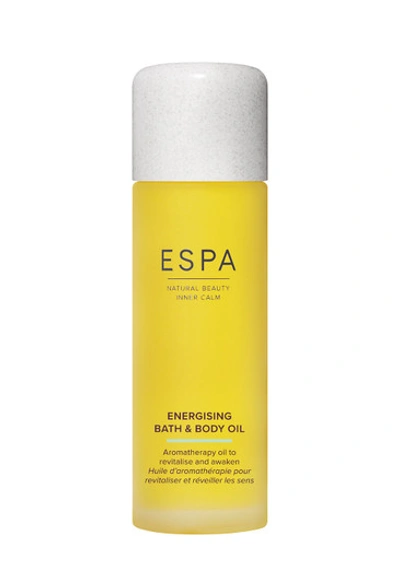 Espa Energising Bath & Body Oil In White