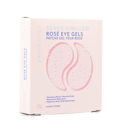 Patchology Serve Chilled Rose Eye Gel Patches X 5 In N/a