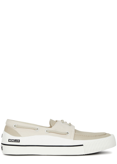 Moncler Pier Loafers In Beige