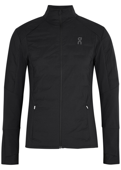 On Running Climate Black Quilted Stretch-shell Jacket