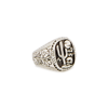 Clocks And Colours Tumbleweed Engraved Sterling Silver Ring In Silver