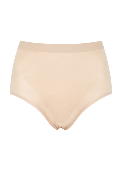 Spanx Thinstincts 2.0 High-waist Briefs In Champagne Beige