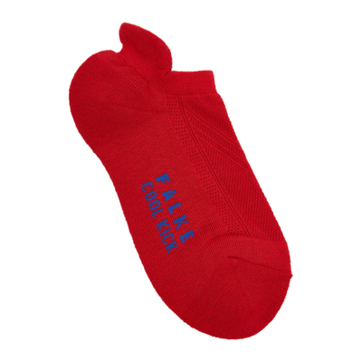 Falke Cool Kick Jersey Trainer Socks In Red