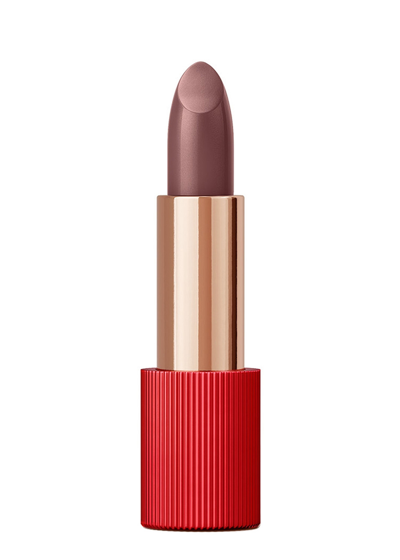 La Perla Beauty Matte Silk Nudes Lipstick In Almond Red