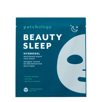 Patchology Beauty Sleep Restoring Night Hydrogel Mask In White