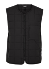 RAINS QUILTED RIPSTOP SHELL VEST