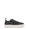 Chloé Thece Lace-up Sneakers For Women In Black