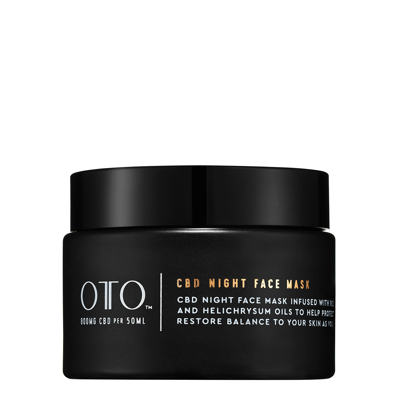 Otö Cbd Night Face Mask 50ml In White