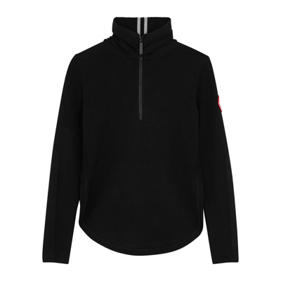 Canada Goose Fairhaven Half-zip Wool Jumper, Black, Jumper, Wool