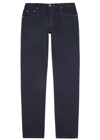 Citizens Of Humanity Adler Tapered-leg Jeans In Navy Blue