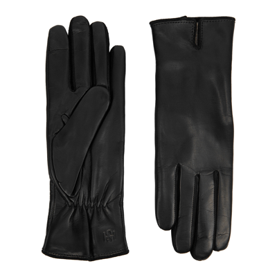 Handsome Stockholm Essentials Leather Gloves In Black