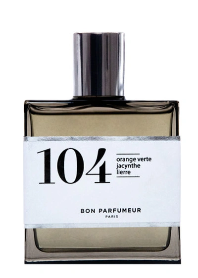Bon Parfumeur 104 Green Orange, Hyacinth, Ivy Eau De Parfum 100ml In White