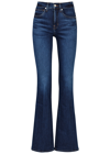 Veronica Beard Beverly High-rise Flared Jeans In Denim
