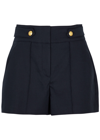 VERONICA BEARD RUNO LINEN-BLEND SHORTS