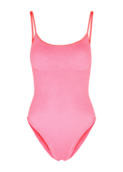 Hunza G Coverage Pamela Swim Bubblegum In Pink