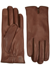 Handsome Stockholm Essentials Leather Gloves In Brown