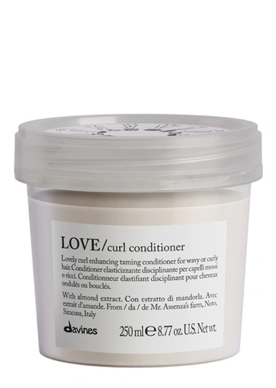 Davines Love Curl Conditioner For Curly Hair 250ml In White