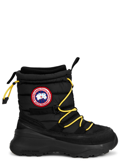 Canada Goose Toronto Quilted Shell Ankle Boots In Black