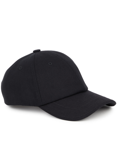 Jacquemus La Casquette Cotton Cap In Black