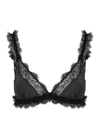 LOVE STORIES LOVE STORIES LOVE LACE PANELLED SOFT-CUP BRA