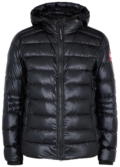 Canada Goose Crofton Quilted Shell Jacket In Black