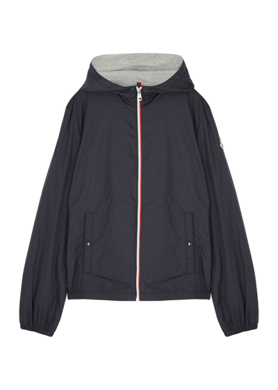 Moncler Kids New Urville Shell Jacket (12-14 Years) In Navy