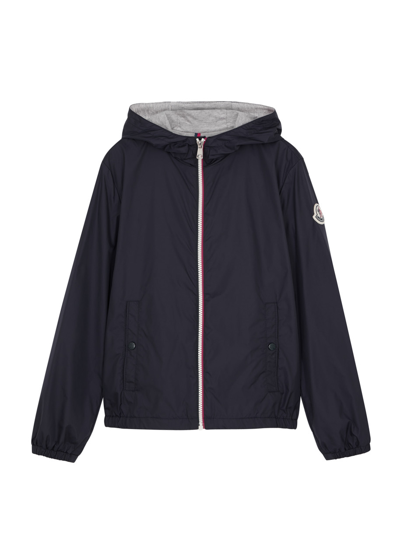 Moncler Kids New Urville Shell Jacket (8-10 Years) In Navy