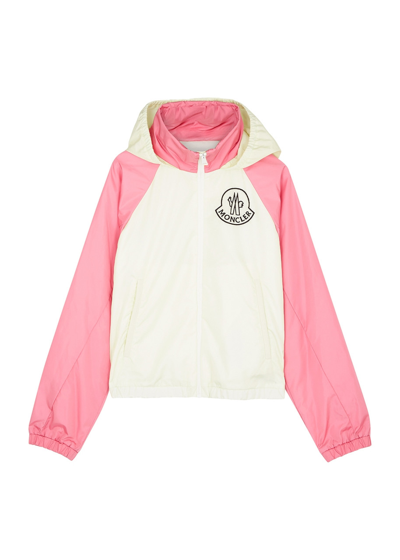 Moncler Kids Two-tone Shell Jacket (12-14 Years) In Pink Other