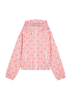 Moncler Kids Logo-print Shell Jacket (8-10 Years) In Pink Other