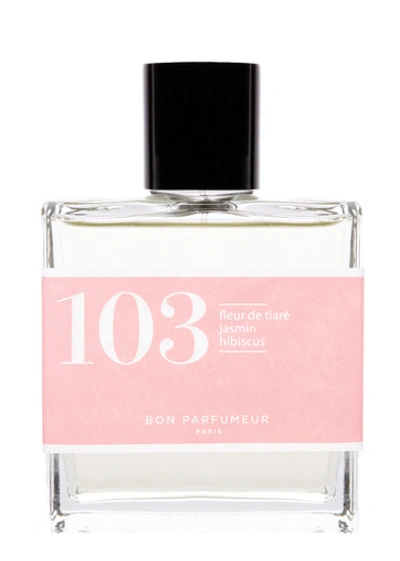 Bon Parfumeur 103 Tiare Flower Jasmine Hibiscus Eau De Parfum 100ml In White