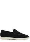 Aurélien Yacht Loafer Aus Wildleder In Black